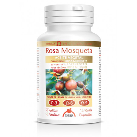 ACEITE DE ROSA MOSQUETA 100 PERLAS ESENTIAL AROMS