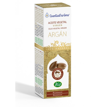 ACEITE VEGETAL VIRGEN DE ARGAN BIO 100Ml. ESENTIAL AROMS