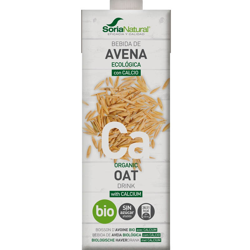 BEBIDA AVENA CON CALCIO BIO 1L SORIA NATURAL