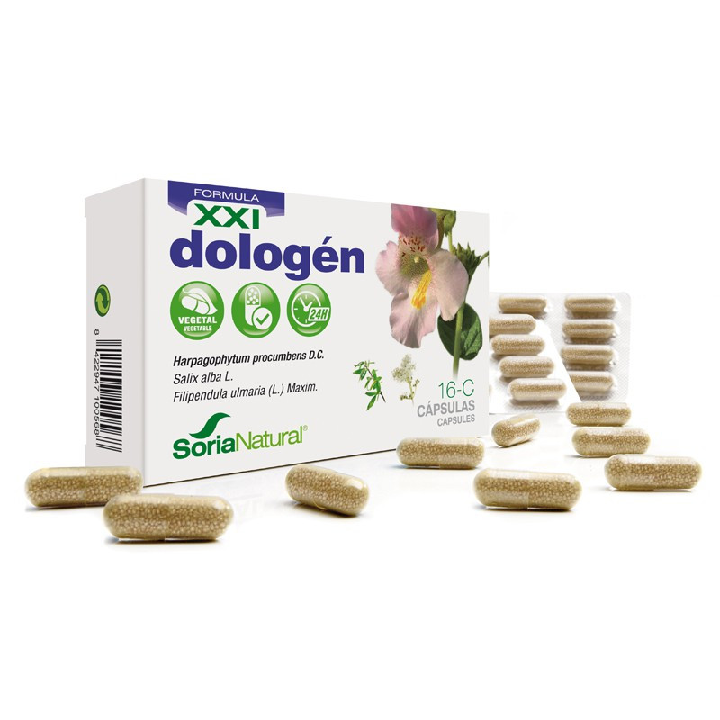 16-C DOLOGEN FORMULA XXI 30 CAPSULAS SORIA NATURAL