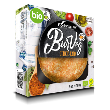 BURVEG CHICK-END BIO 2 UDS x 110 GR SORIA NATURAL ALIMENTACION