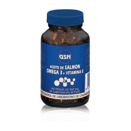 ACEITE DE SALMON OMEGA 3 180 PERLAS G.S.N.