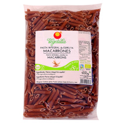 MACARRONES INTEGRALES BIO 500Gr. VEGETALIA