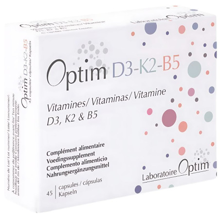 OPTIM D3-K2-B5 45 CÁPSULAS LABORATORIOS OPTIM