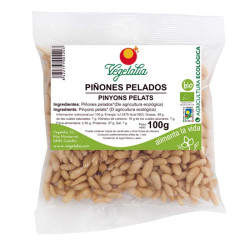 PIÑONES PELADOS ECOLOGICOS 100Gr. VEGETALIA