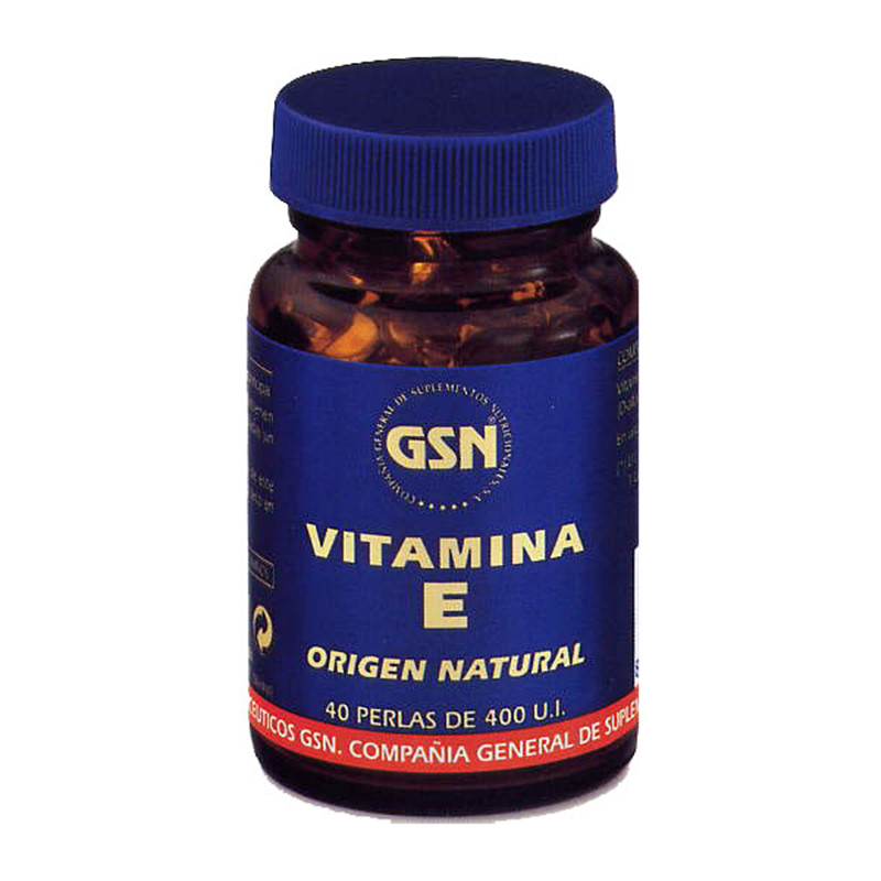 VITAMINA E NATURAL 40 PERLAS G.S.N.