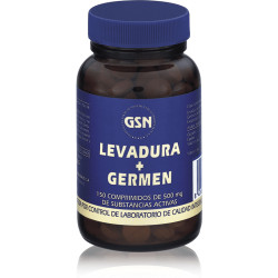 LEVADURA + GERMEN DE TRIGO 150 COMPRIMIDOS G.S.N.