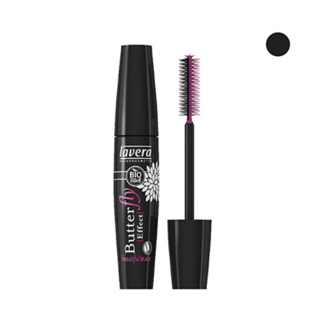 MASCARA EFECTO MARIPOSA BLACK 11Ml. LAVERA