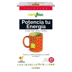 HERBODIET POTENCIA TU ENERGIA 20 FILTROS NOVA DIET