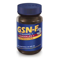 F-3 MULTIVITAMINICO 60 COMPRIMIDOS G.S.N.