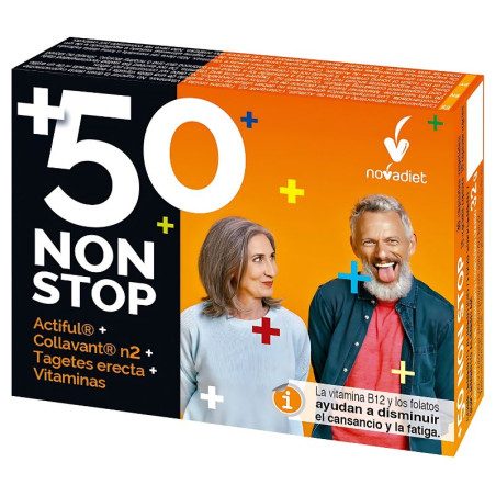 +50 NON STOP 30 CÁPSULAS VEGETALES NOVA DIET