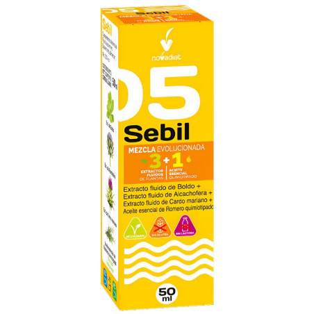 SEBIL + ACEITE ESENCIAL DE ROMERO 50 ML NOVA DIET