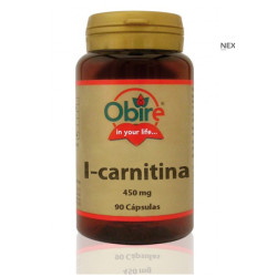 L-CARNITINA 450Mg. 90 CAPSULAS OBIRE