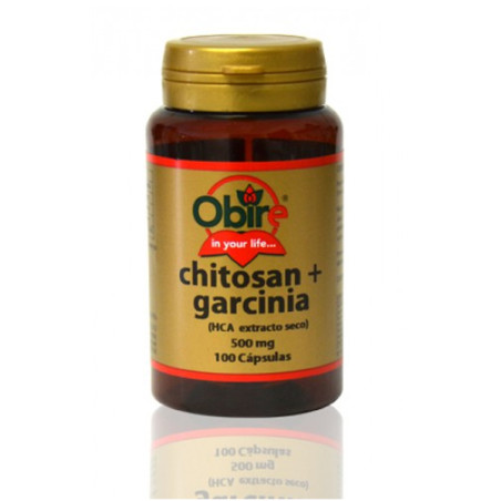 CHITOSAN & HCA-GARCINIA 450Mg. ( EXT. SECO ) 100 CAPSULAS OBIRE