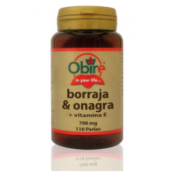 BORRAJA & ONAGRA 500Mg. 110 PERLAS OBIRE