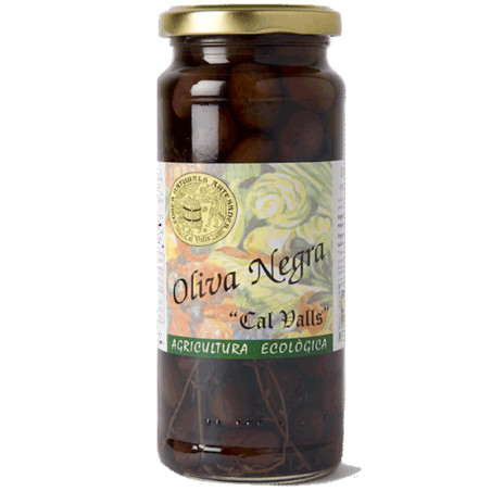 ACEITUNAS NEGRAS BIO 200Gr. CAL VALLS