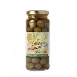 ACEITUNAS MANZANILLA VERDE BIO  200Gr. CAL VALLS