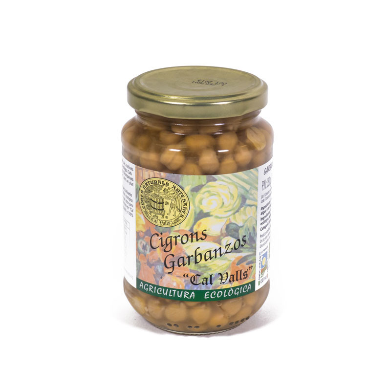 GARBANZO COCIDO BIO 220Gr. CAL VALLS