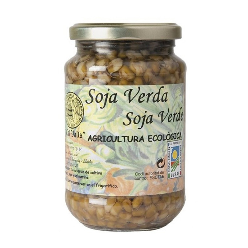 SOJA VERDE COCIDA BIO 290Gr. CAL VALLS