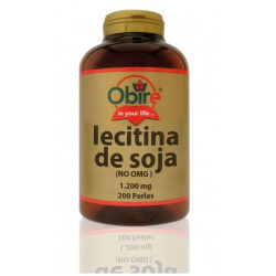 LECITINA DE SOJA 1200Mg. 200 PERLAS OBIRE