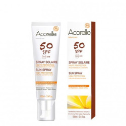 SPRAY SOLAR CARA Y CUERPO SPF50 100Ml. ACORELLE