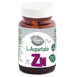 L-ASPARTATO DE ZINC 100 COMPRIMIDOS GRANERO