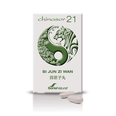 CHINASOR 21 SI JUN ZI WAN 30 COMPRIMIDOS SORIA NATURAL