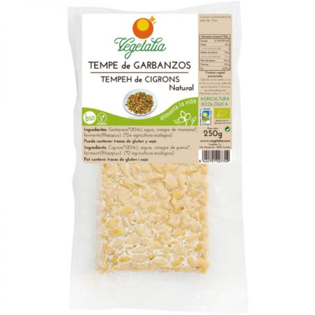 TEMPE DE SOJA NATURAL BIO CCPAE 2 x 125Gr. VEGETALIA