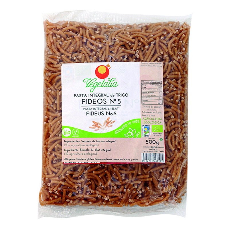 FIDEO Nº5 INTEGRAL BIO 500GR. VEGETALIA