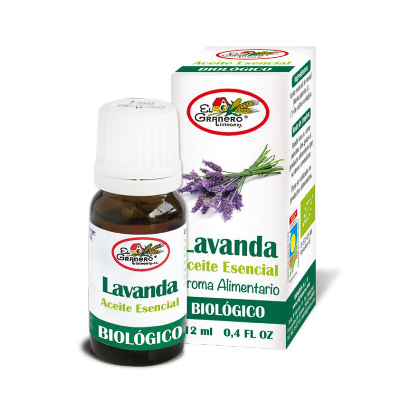 ACEITE ESENCIAL DE LAVANDA BIO 12Ml. EL GRANERO