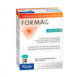 FORMAG INFANTIL 20 STICKS FRESA