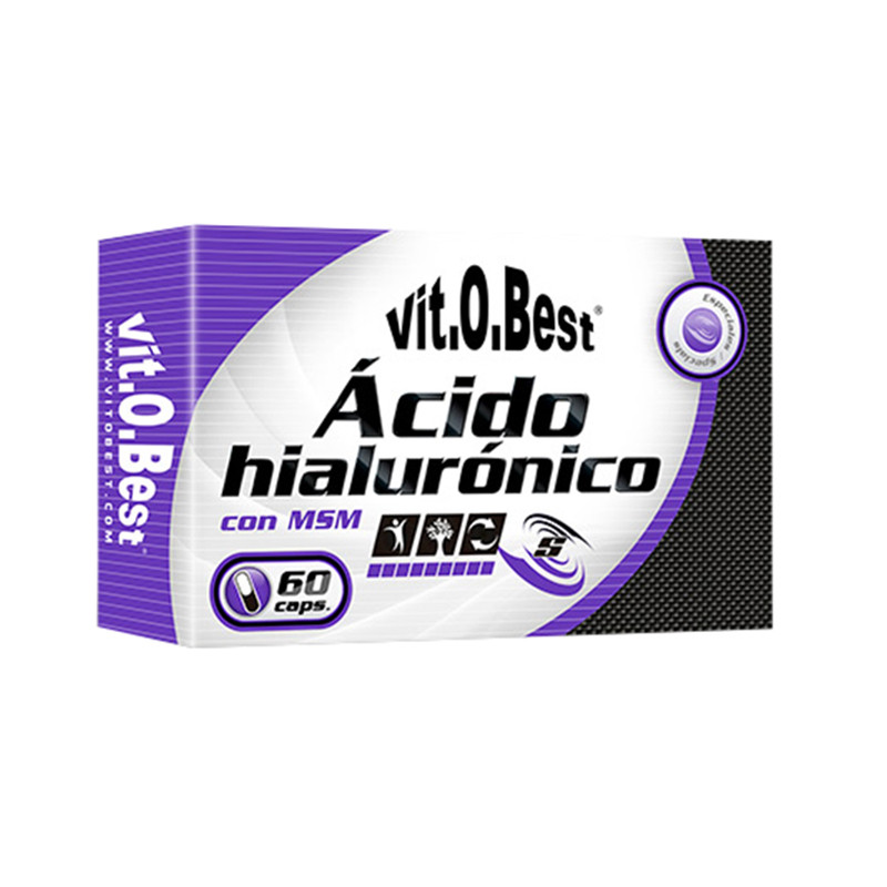 ACIDO HIALURONICO 60 CAPSULAS DE 400Mg. VIT.O.BEST