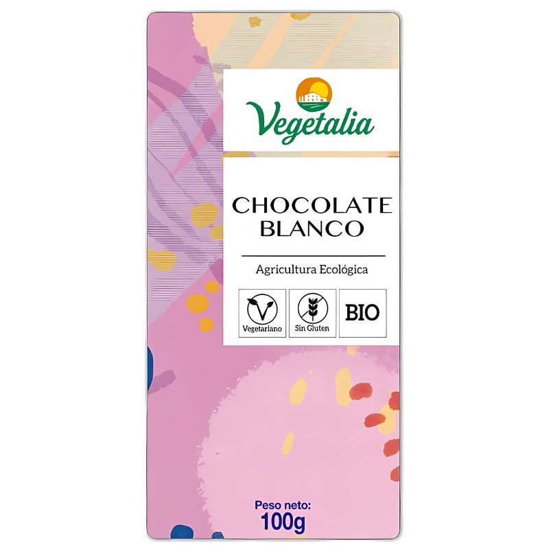 CHOCOLATE BLANCO BIO 100GR VEGETALIA