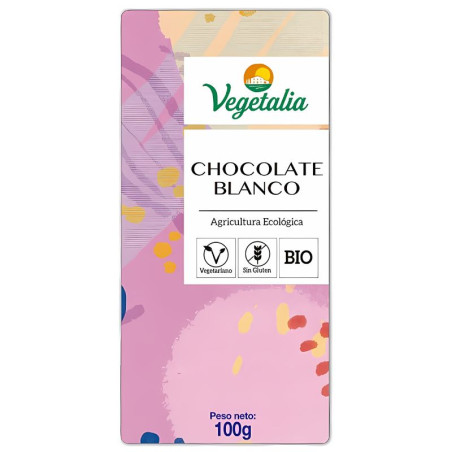 CHOCOLATE BLANCO BIO 100GR VEGETALIA