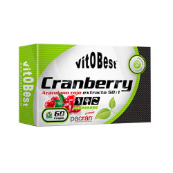 CRANBERRY 200Mg. 60 VCAPS. VIT.O.BEST