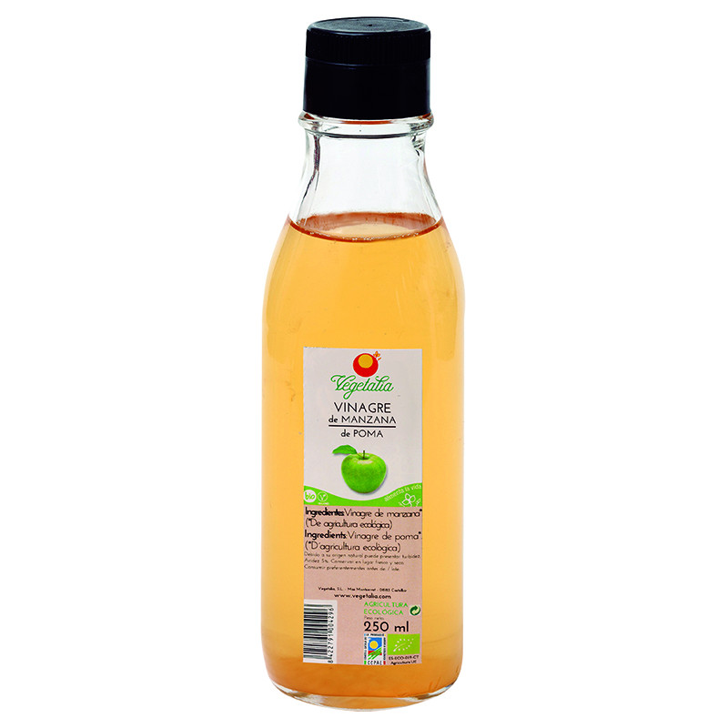 VINAGRE DE MANZANA BIO VEGETALIA 250Ml. VEGETALIA