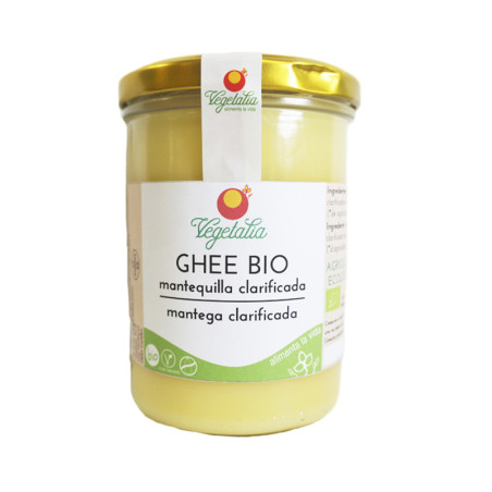 GHEE BIO VEGETALIA (MANTEQUILLA CLARIFICADA) 450Gr. VEGETALIA