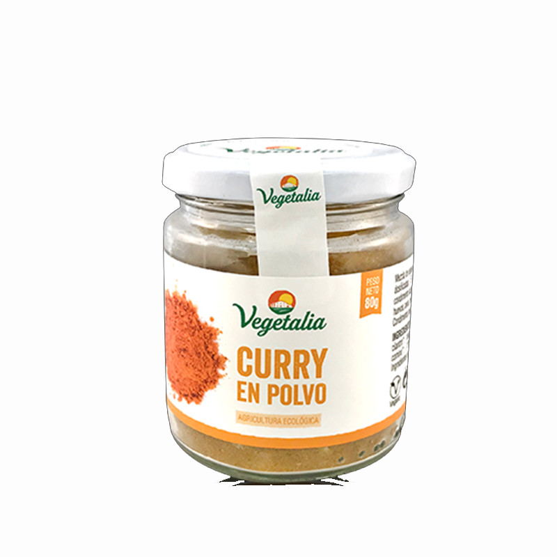 CURRY EN POLVO BIO 80Gr. VEGETALIA