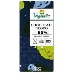 CHOCOLATE NEGRO 85% BIO 100GR VEGETALIA