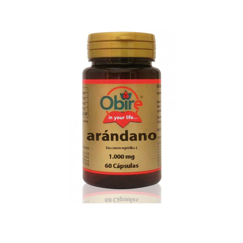 ARANDANO 1000Mg. 60 CAPSULAS OBIRE