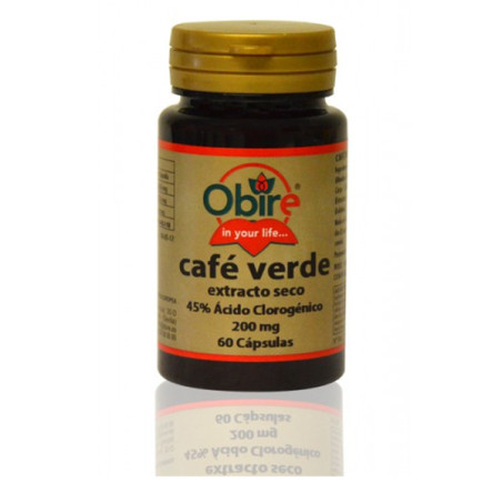 CAFE VERDE 200Mg. (EXT. SECO 45%) 60 CAPSULAS OBIRE