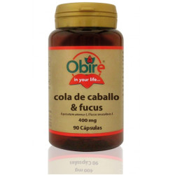 COLA DE CABALLO + FUCUS 400Mg. 90 CAPSULAS OBIRE