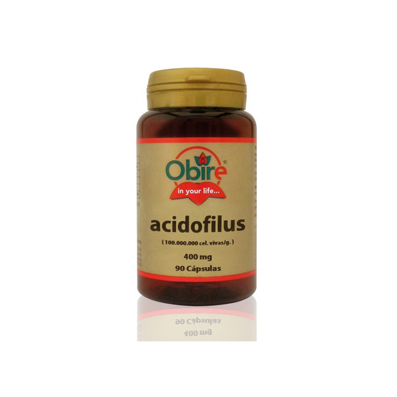 ACIDOFILUS 400Mg. 90 CAPSULAS OBIRE