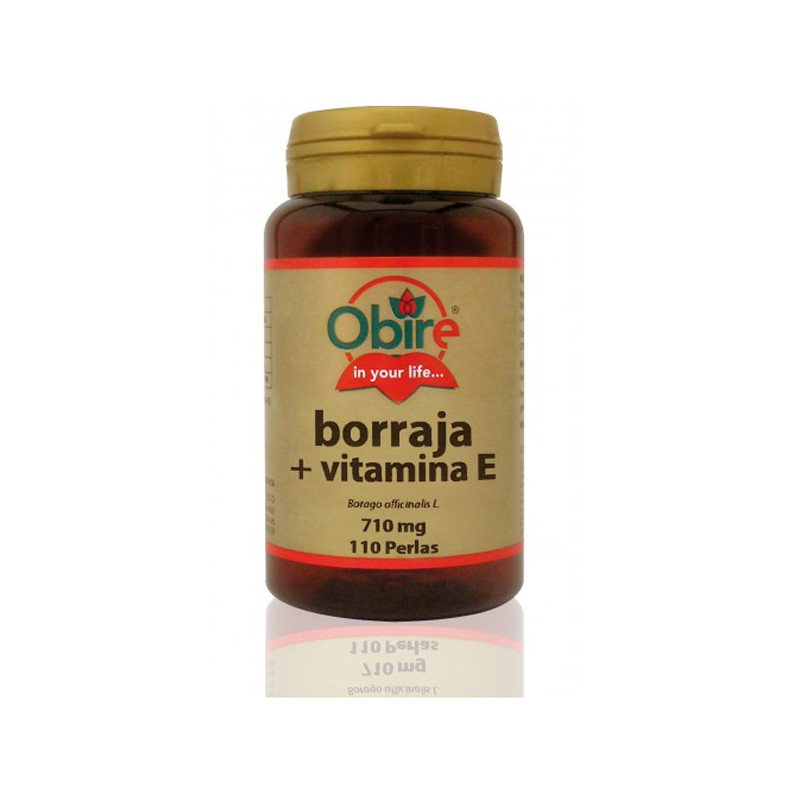 BORRAJA 500Mg. + VITAMINA E 110 PERLAS OBIRE