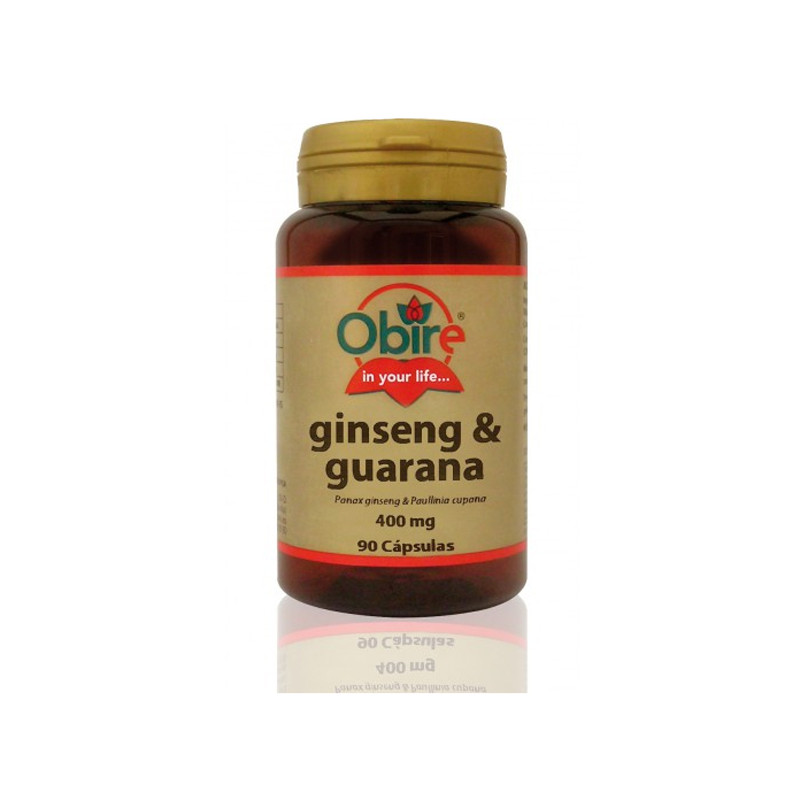 GINSENG & GUARANA 400Mg. 90 CAPSULAS OBIRE