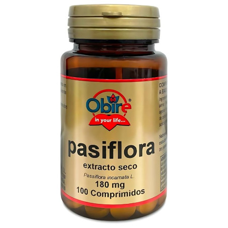 PASIFLORA 180Mg 100 comprimidos OBIRE