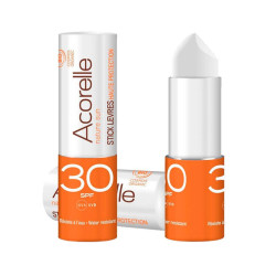 BALSAMO LABIAL SPF 30 POLEN Y PROPOLEO 4Gr. ACORELLE