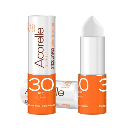 BALSAMO LABIAL SPF 30 POLEN Y PROPOLEO 4Gr. ACORELLE