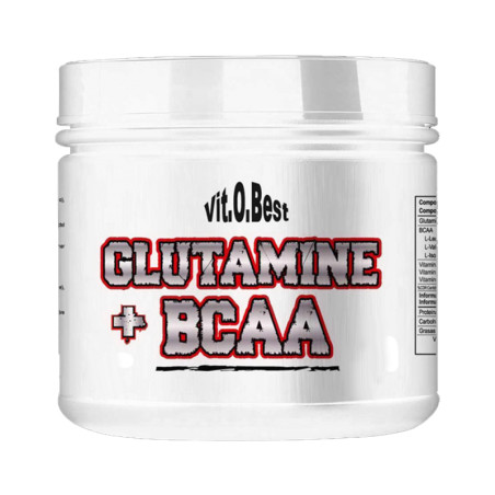 GLUTAMINA + BCAA COMPLEX 200Gr. SABOR COLA VIT.O.BEST