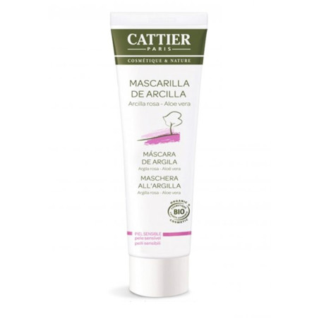 MASCARILLA ARCILLA ROSA (PIEL SENSIBLE) 100Ml. CATTIER PARIS